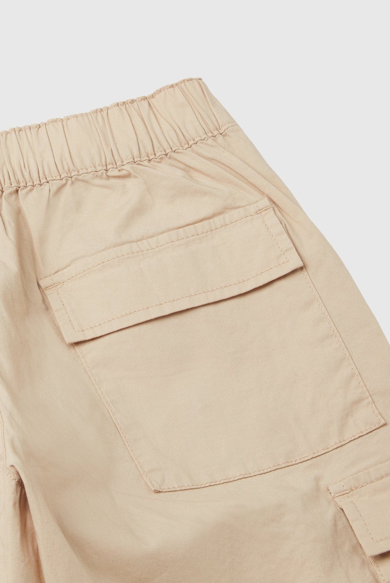 يونايتد كولورز اوف بينيتون سروال باراشوت قطن مطاطي سادة أطفالي