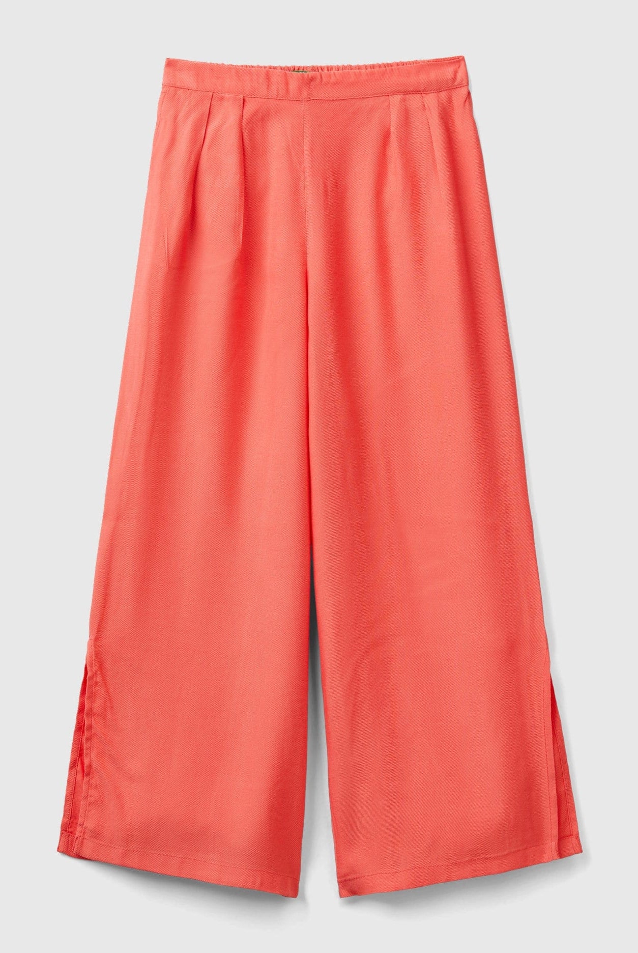 يونايتد كولورز اوف بينيتون بنطلون واسع بقصات خلفية وجيوب أطفالي