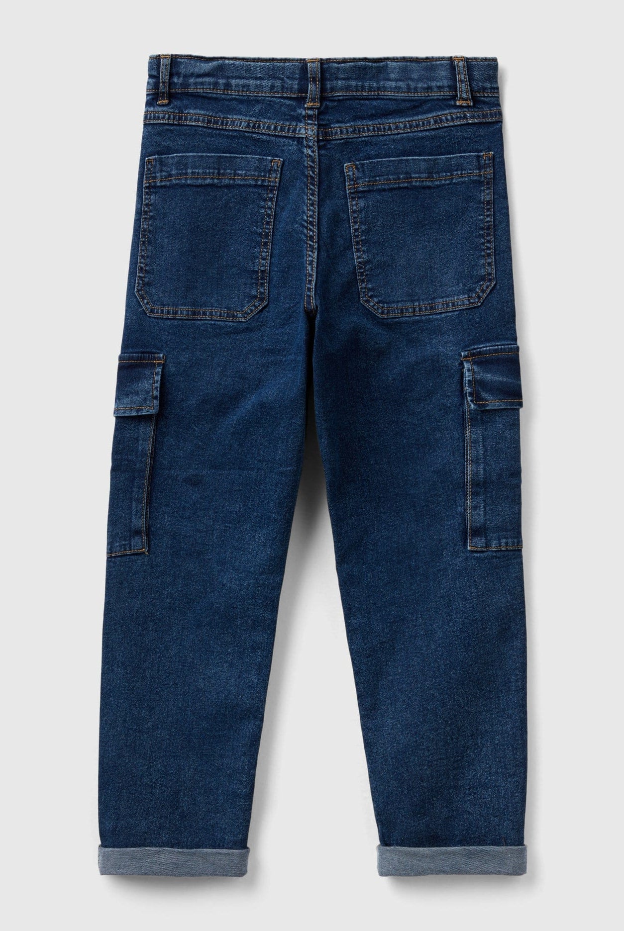 يونايتد كولورز اوف بينيتون بنطلون جينز كارجو دنيم أطفال