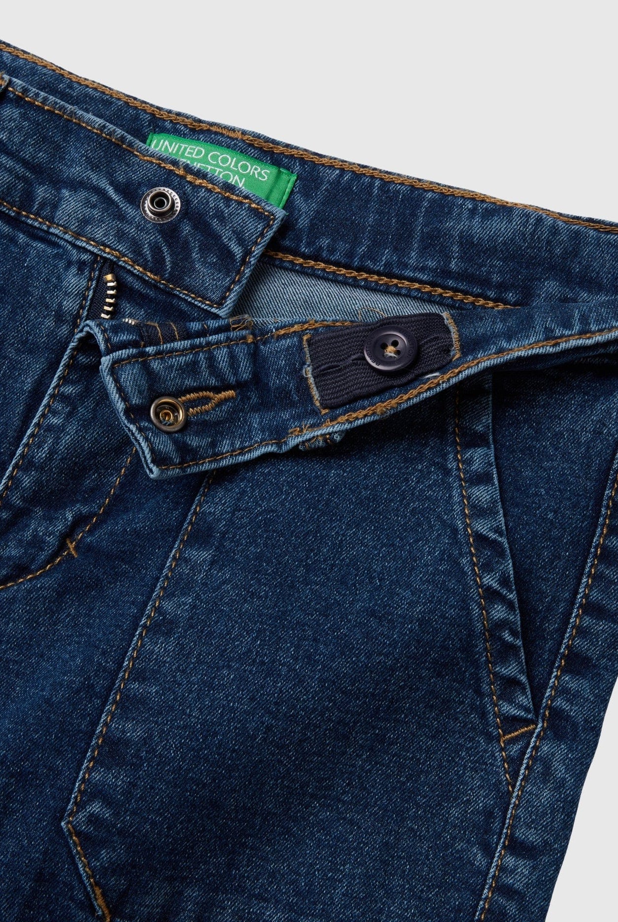 يونايتد كولورز اوف بينيتون بنطلون جينز كارجو دنيم أطفال