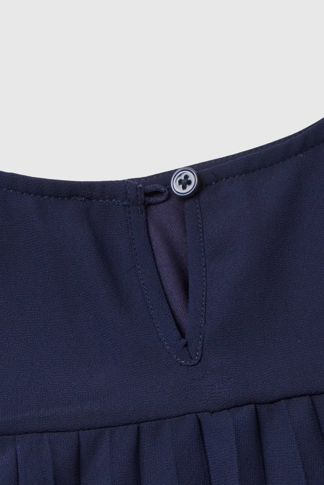 يونايتد كولورز اوف بينيتون بلوزة بتفاصيل مطوية أطفالي