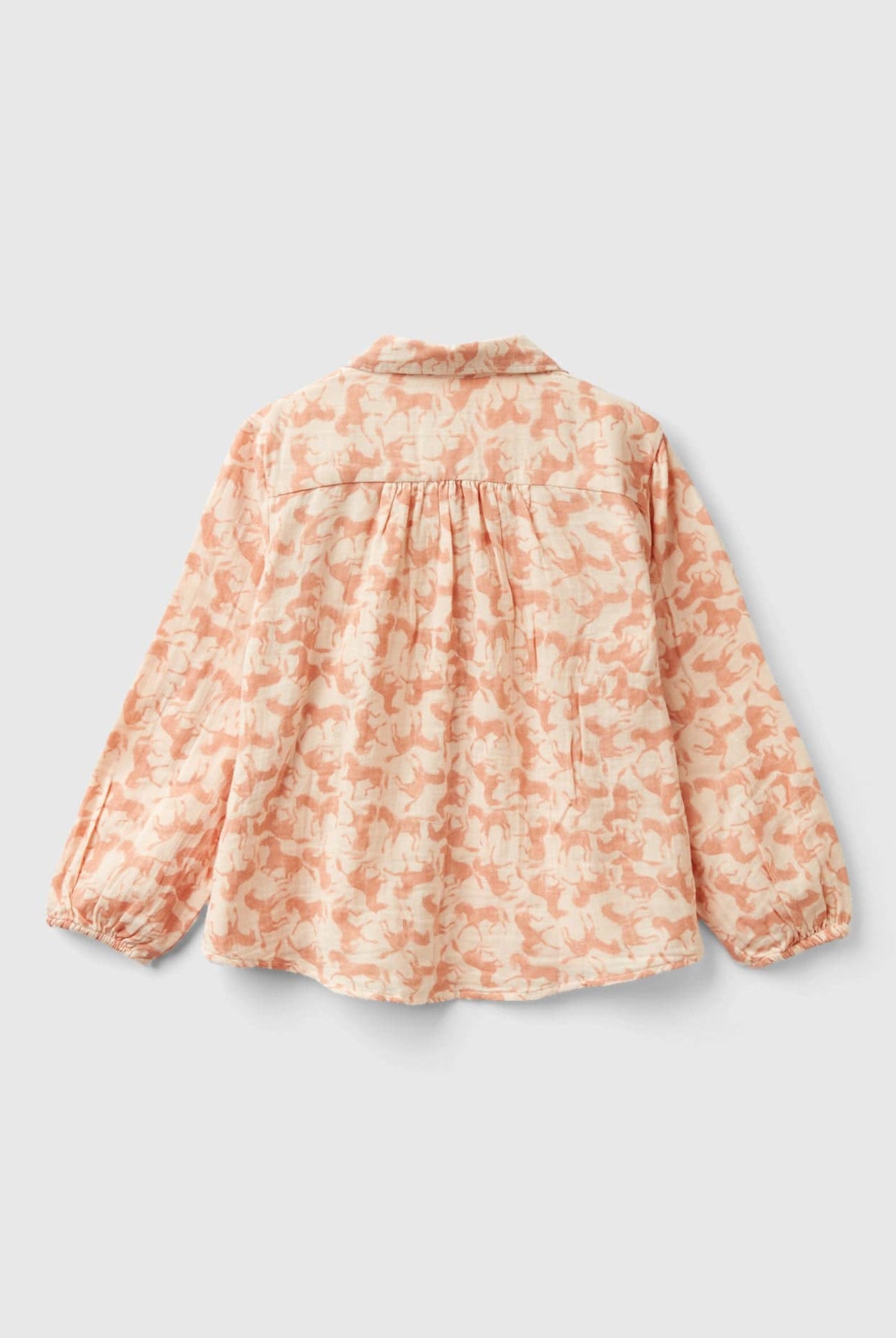 يونايتد كولورز اوف بينيتون قميص بناتي بطبعة حصان