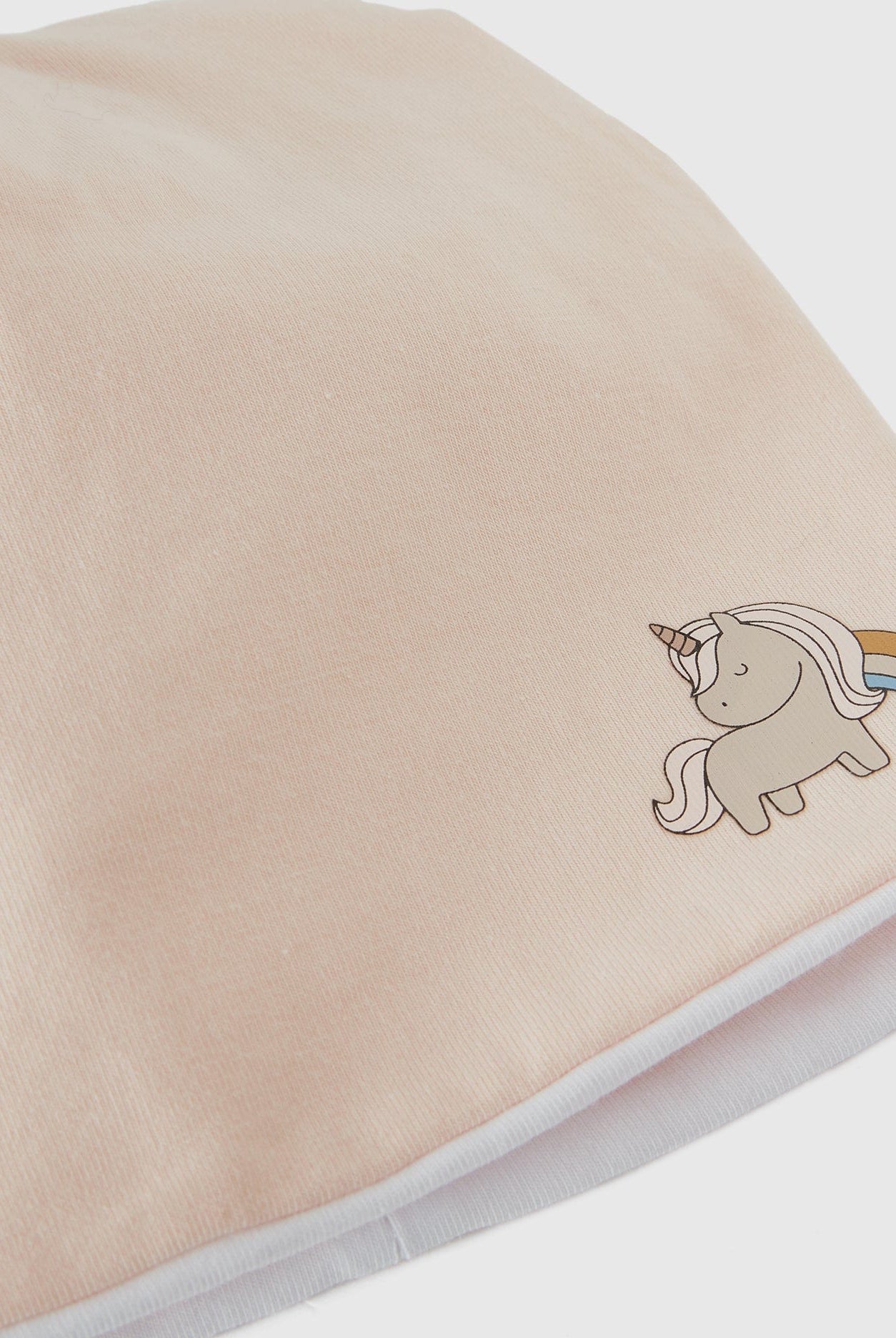 يونايتد كولورز اوف بينيتون قبعة قطن بطبعة رضع