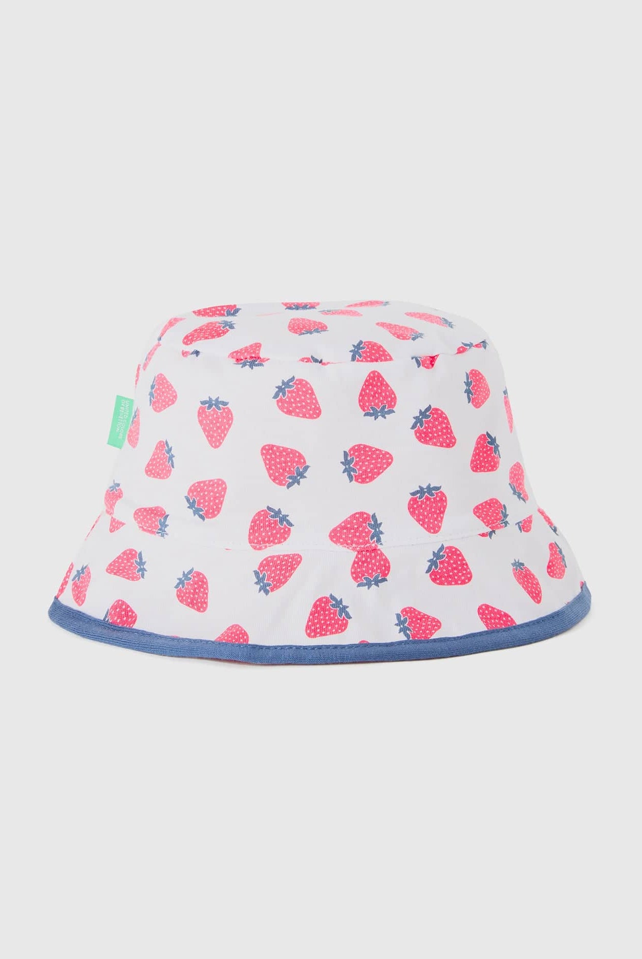 يونايتد كولورز اوف بينيتون قبعة الصياد دائرية ولادي بطبعة لوجو