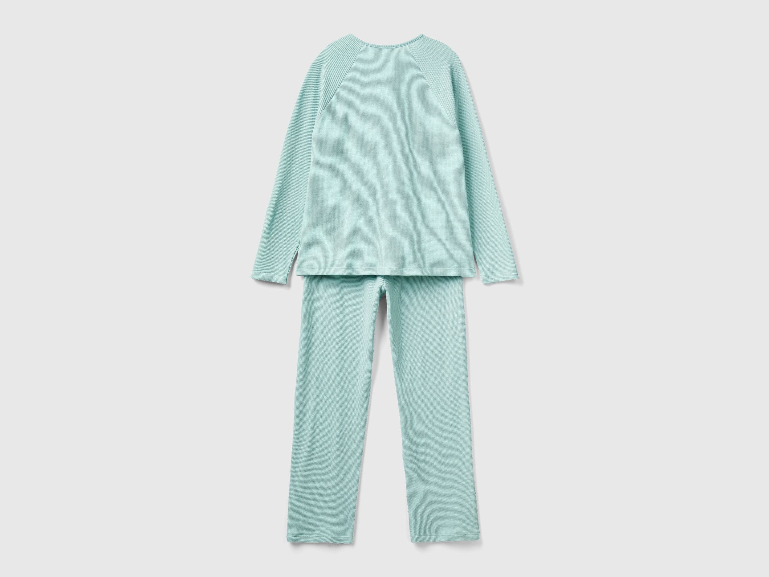 يونايتد كولورز اوف بينيتون بيجاما طويلة من القطن النقي