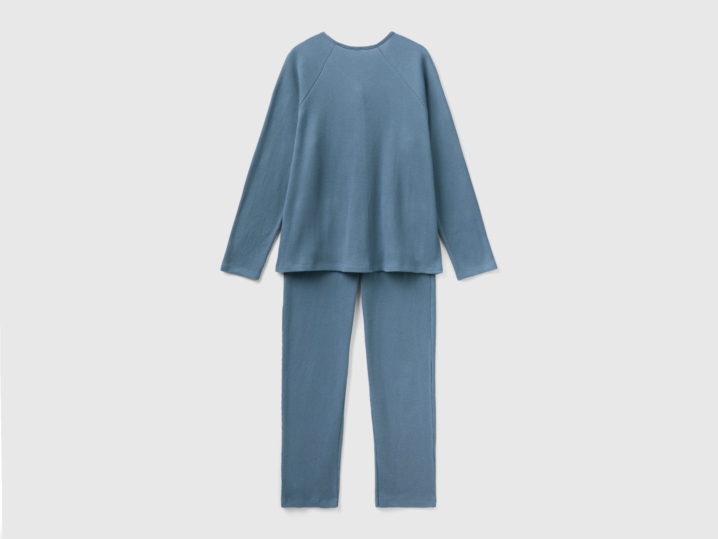 يونايتد كولورز اوف بينيتون بيجاما طويلة من القطن النقي