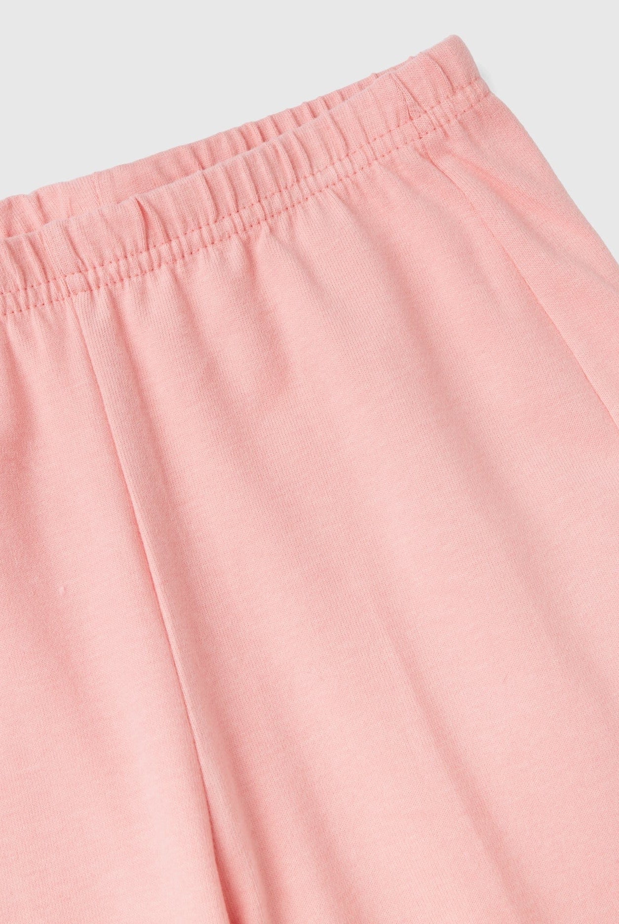 يونايتد كولورز اوف بينيتون بيجاما طويلة اطفالي من الجيرسيه الدافئ مع طباعة شعار عالصدر