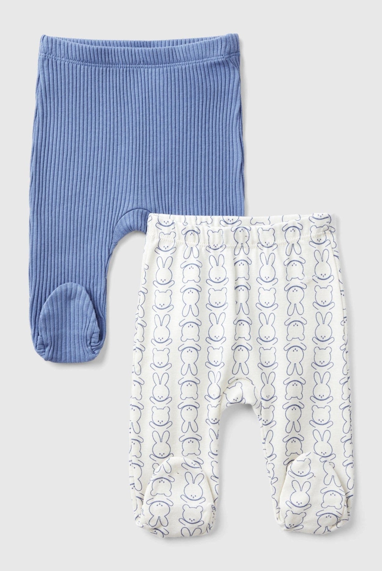 يونايتد كولورز اوف بينيتون بنطلون ستراب من القطن العضوي عدد 2 رضع أطفالي