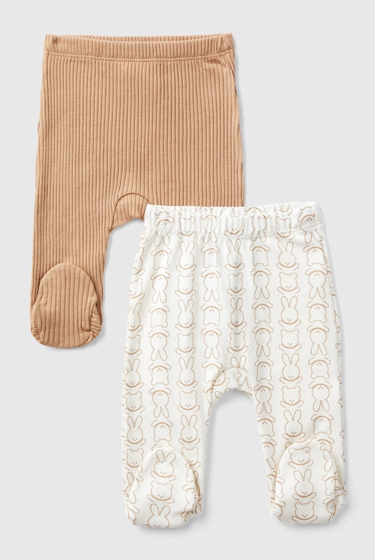 يونايتد كولورز اوف بينيتون بنطلون ستراب من القطن العضوي عدد 2 رضع أطفالي