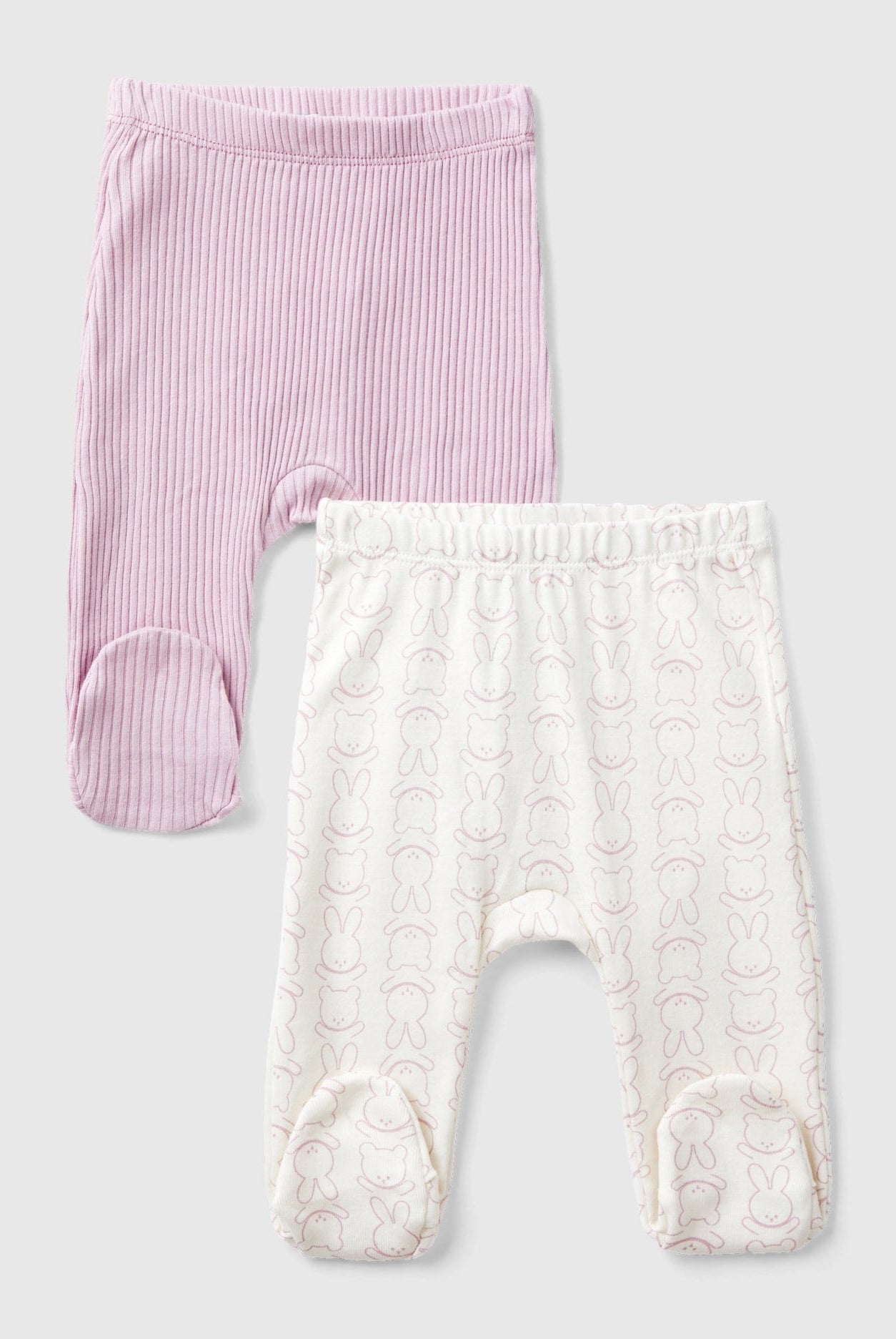 يونايتد كولورز اوف بينيتون بنطلون ستراب من القطن العضوي عدد 2 رضع أطفالي