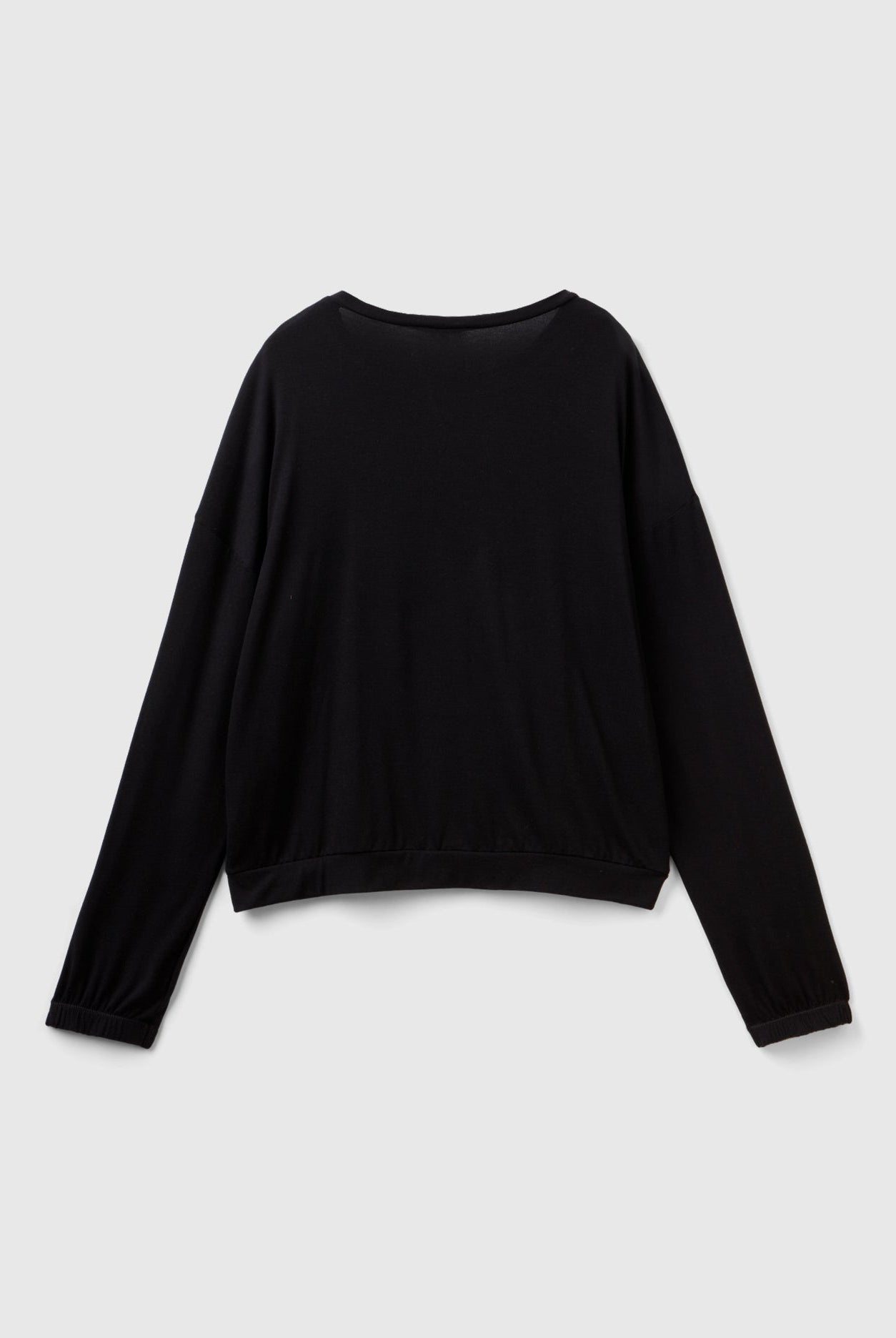 يونايتد كولورز اوف بينيتون تيشيرت سادة نسائي كم طويل