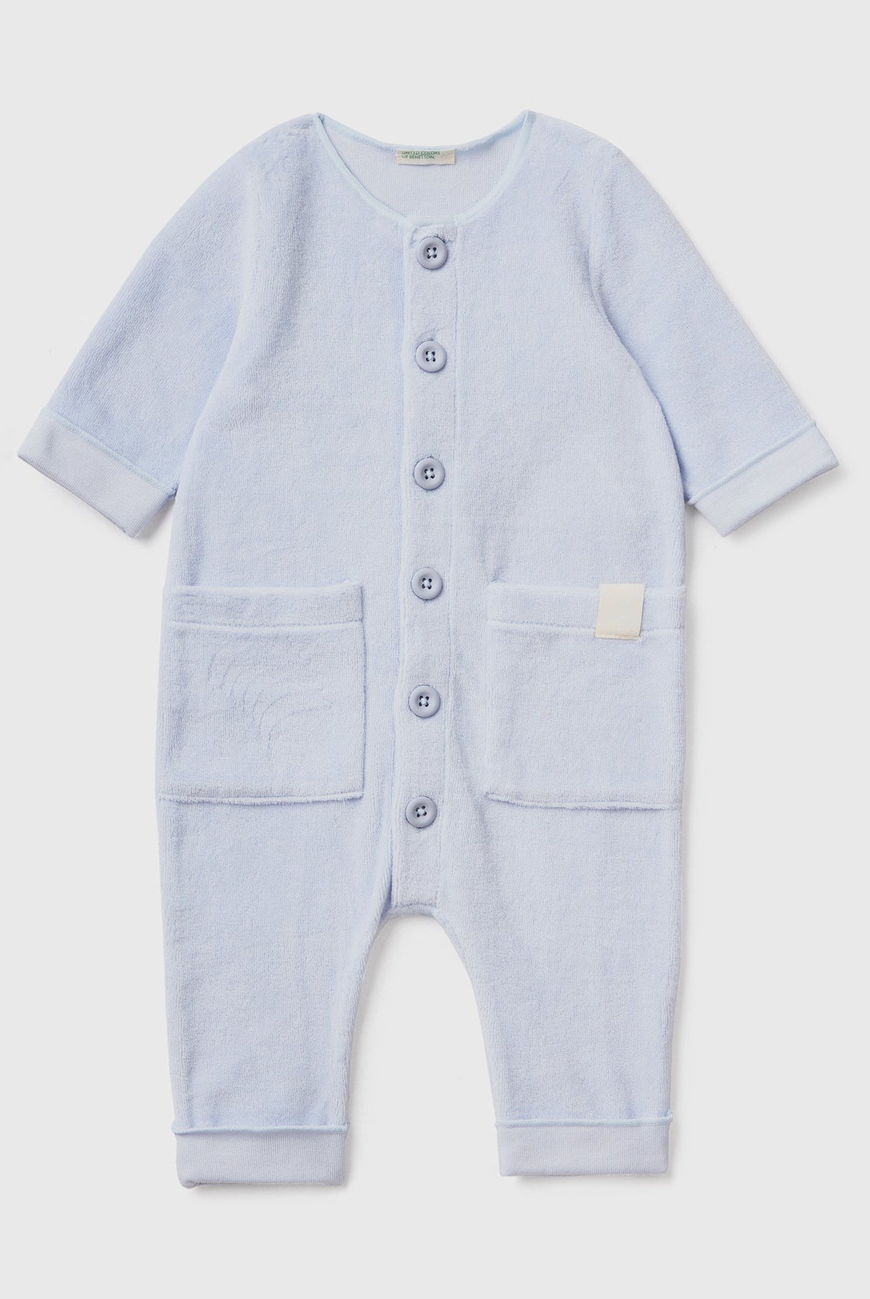 يونايتد كولورز اوف بينيتون سالوبيت رضع شانيل مع جيوب وازرار