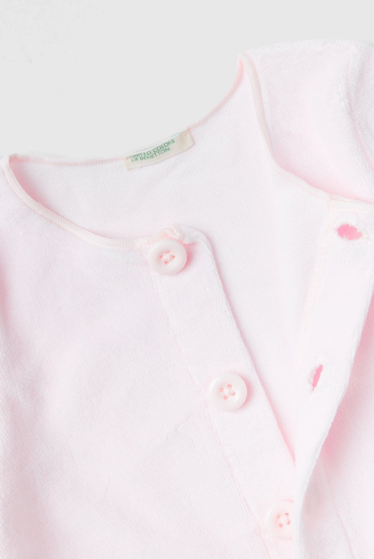 يونايتد كولورز اوف بينيتون سالوبيت رضع شانيل مع جيوب وازرار