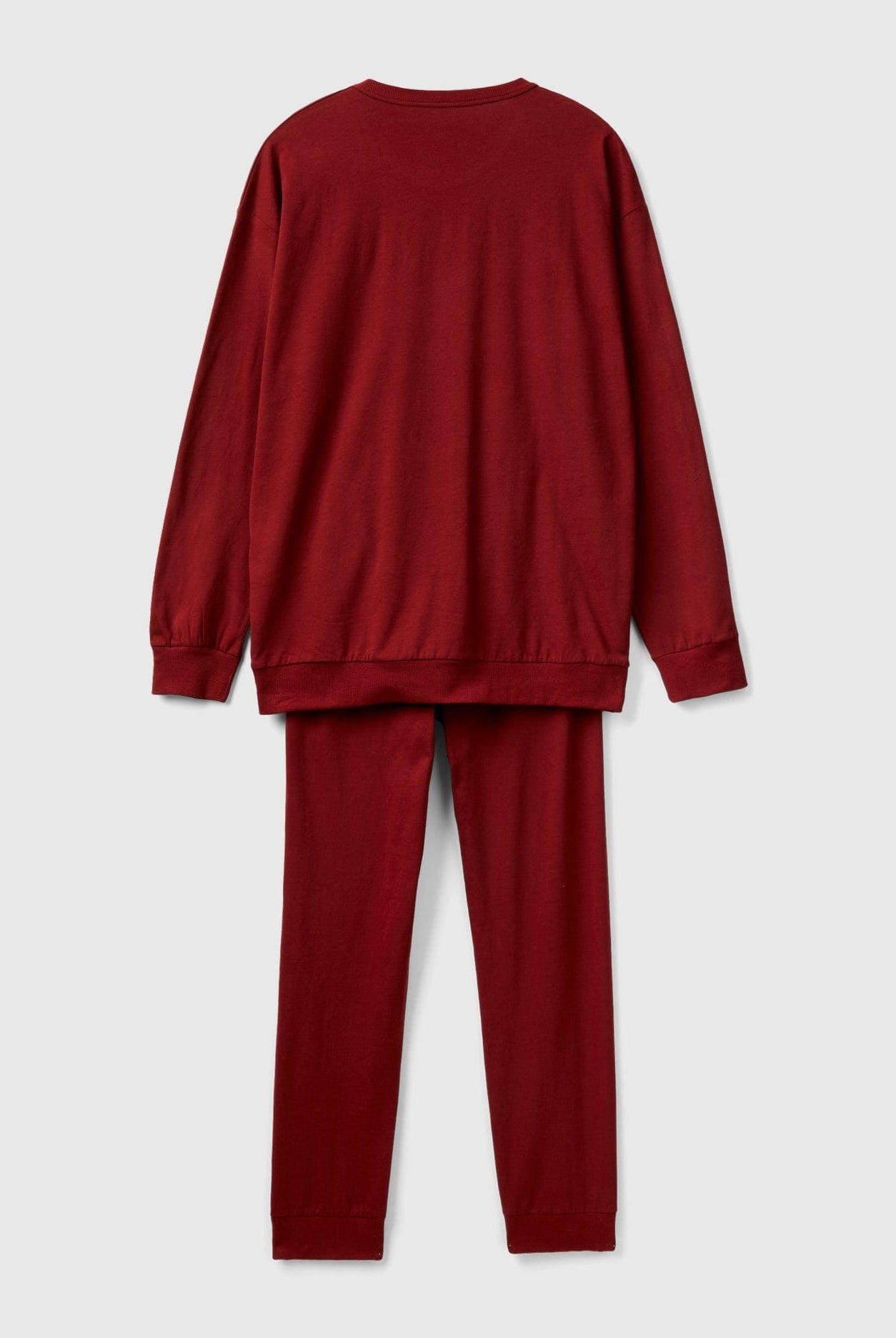 يونايتد كولورز اوف بينيتون بيجاما شبابي بشعار من القطن طويل الألياف