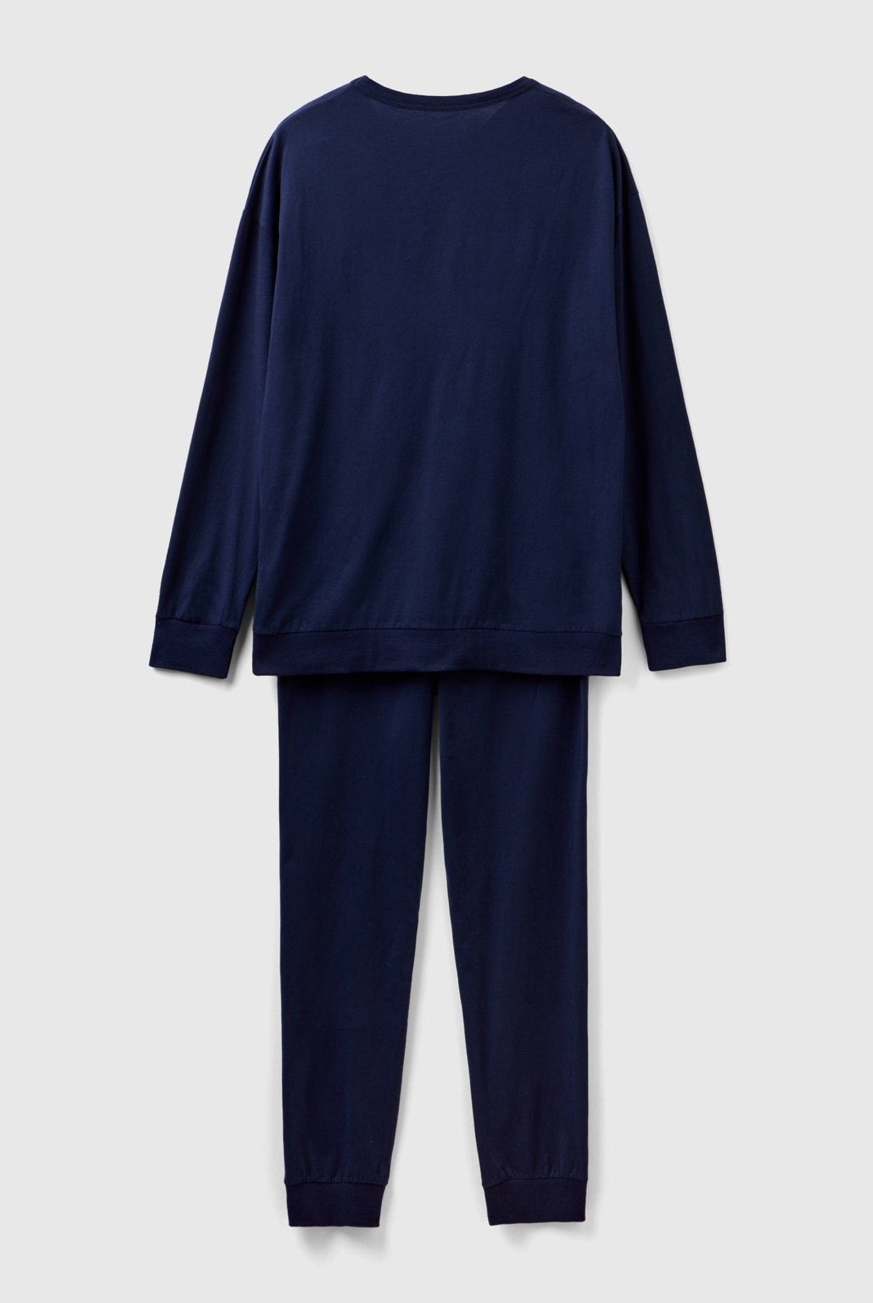 يونايتد كولورز اوف بينيتون بيجاما شبابي بشعار من القطن طويل الألياف