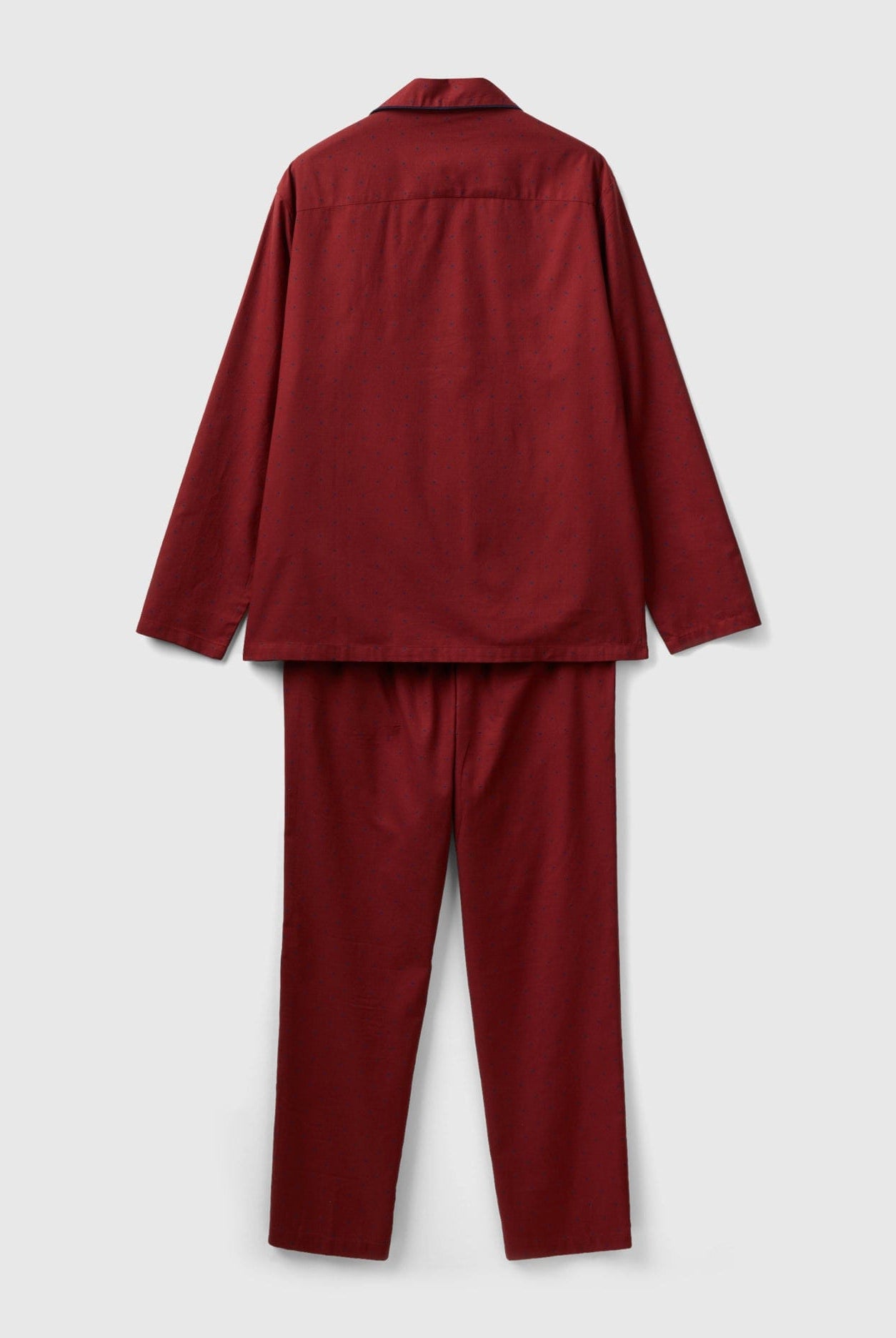 يونايتد كولورز اوف بينيتون بيجاما ملونة بنقوش نقاط ورقع رجالي