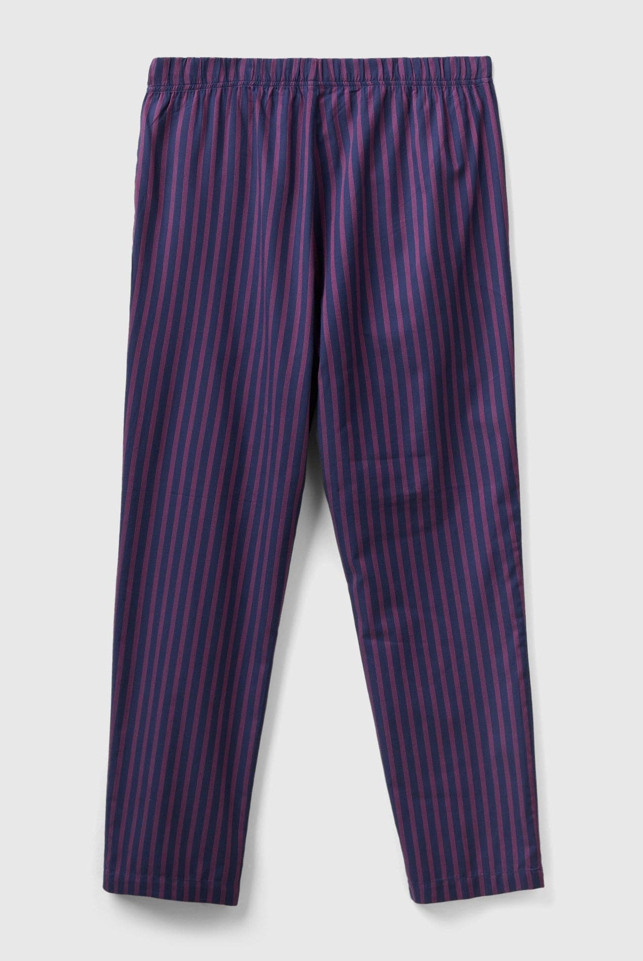 يونايتد كولورز اوف بينيتون بنطلون مخطط بالطول مطاطي رجالي