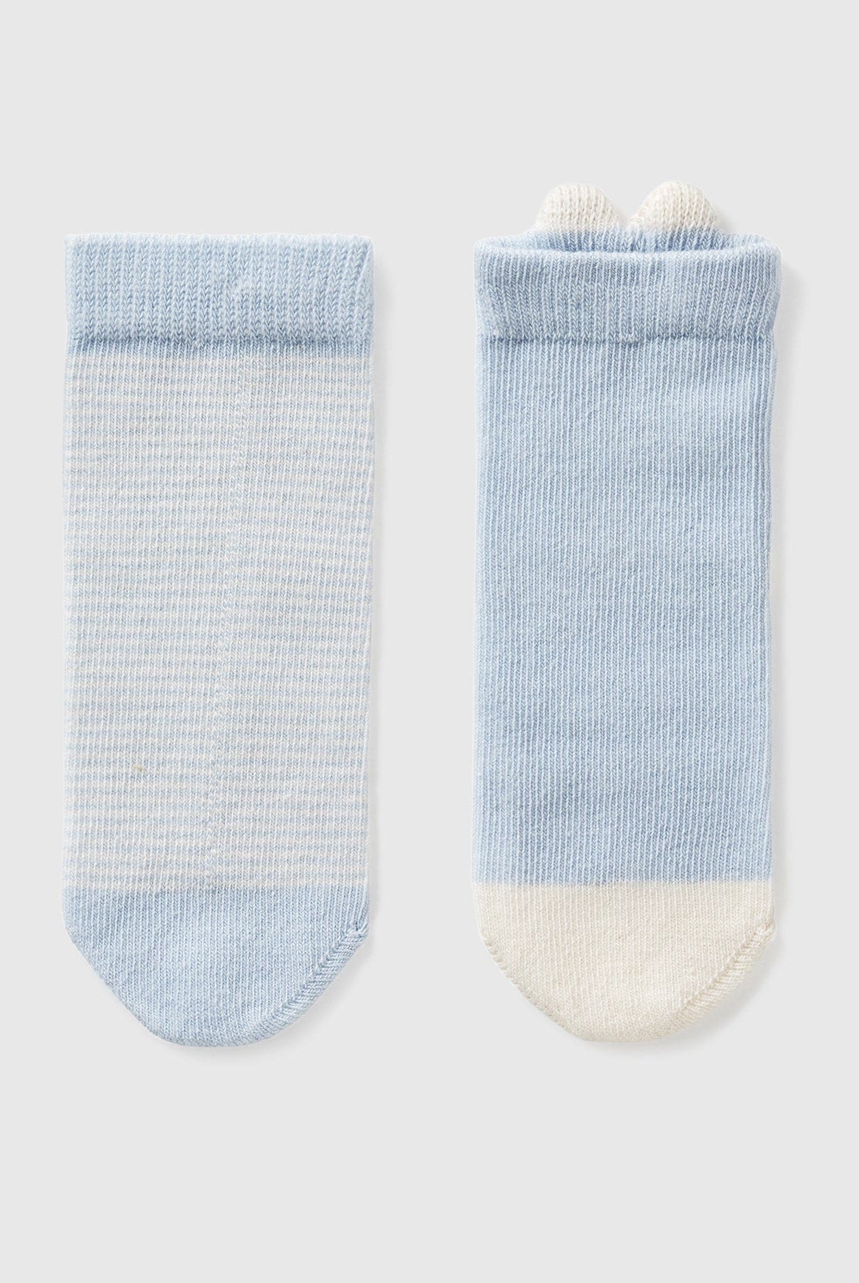 يونايتد كولورز اوف بينيتون طقم جوارب من خليط القطن العضوي اطفالي رضع