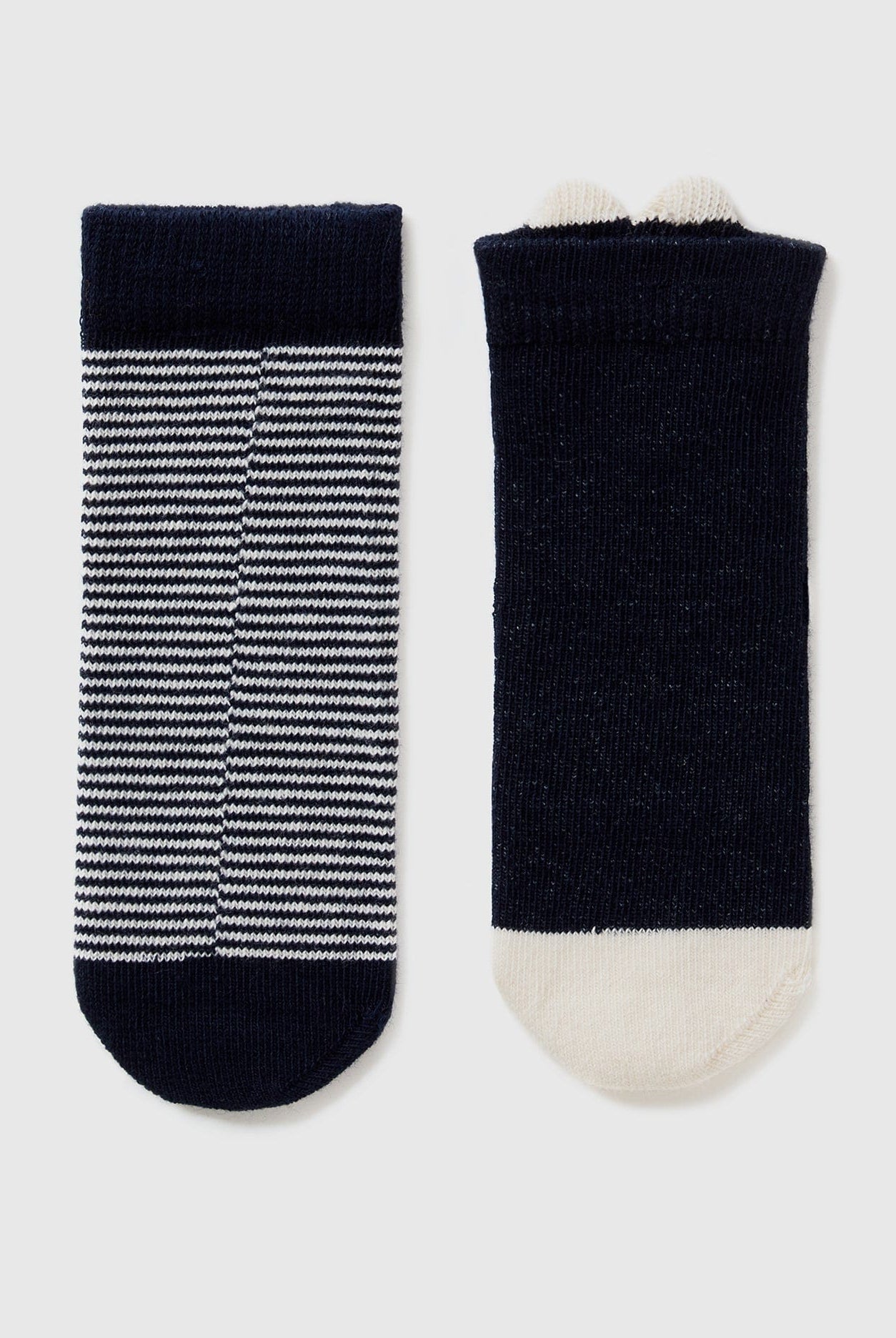 يونايتد كولورز اوف بينيتون طقم جوارب من خليط القطن العضوي اطفالي رضع