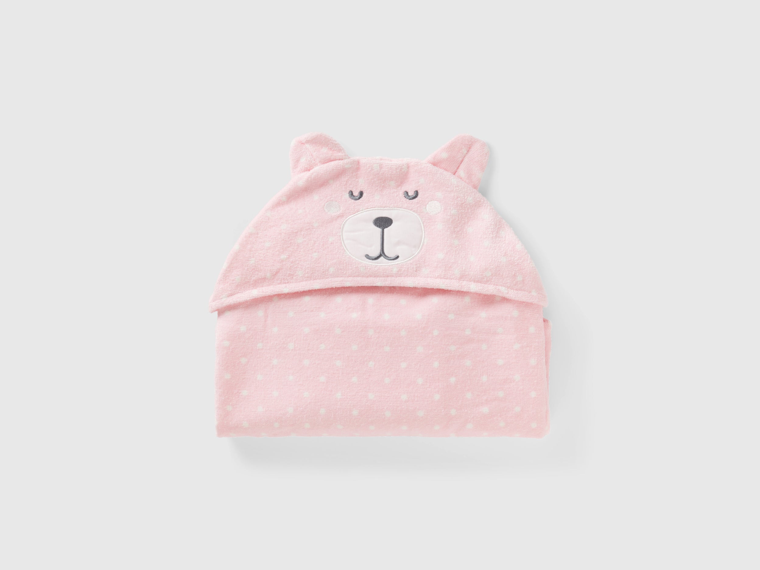 يونايتد كولورز اوف بينيتون منشفة بغطاء للرأس رضع أطفال