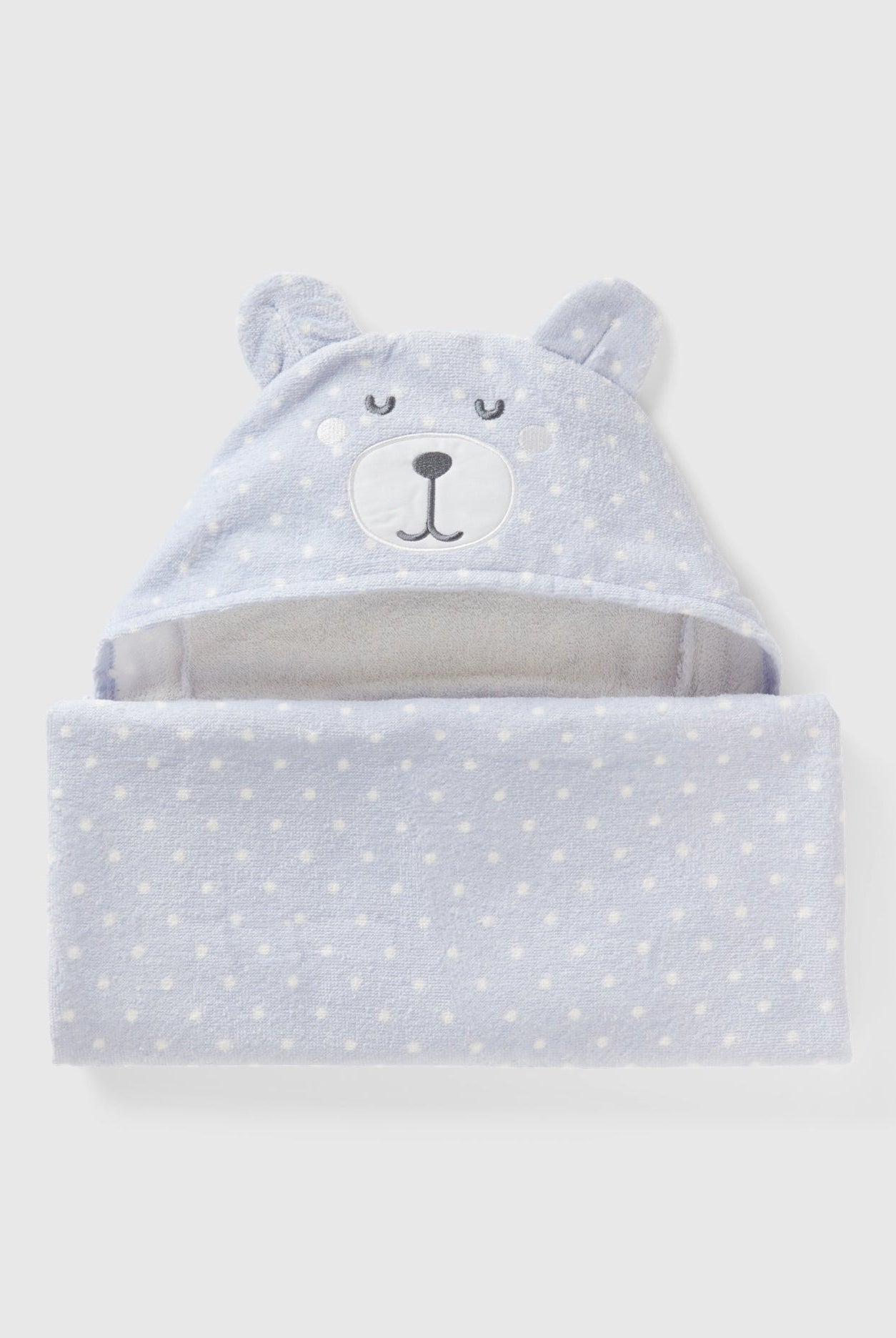 يونايتد كولورز اوف بينيتون منشفة بغطاء للرأس رضع أطفال