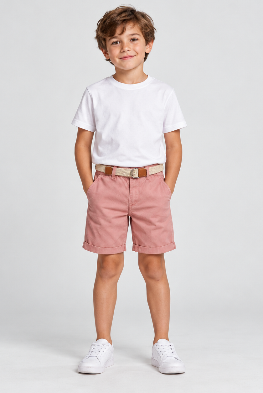 BKSH0578-2 pink child model full front