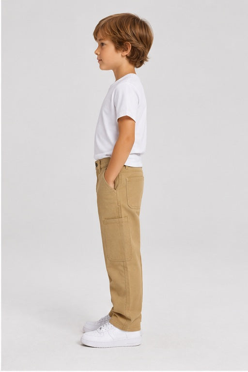 Gingersnaps boys' pants left side model