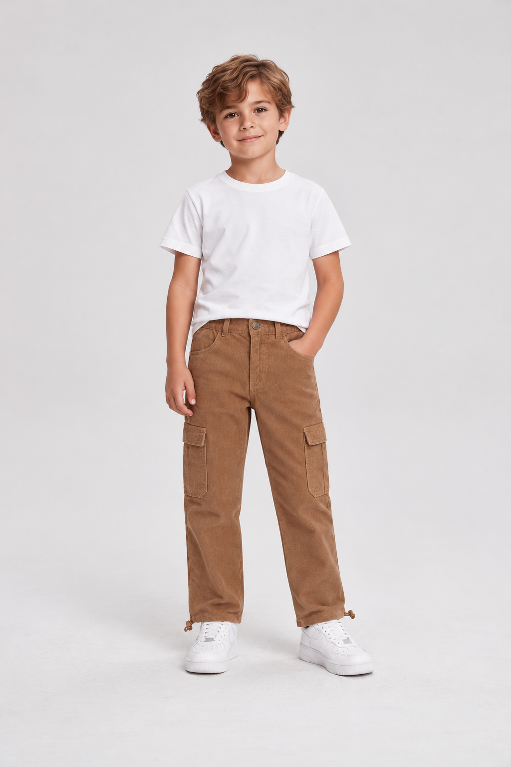Gingersnaps boys' pants front model