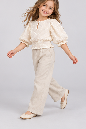 Gingersnaps girls top gbl1421, lifestyle view