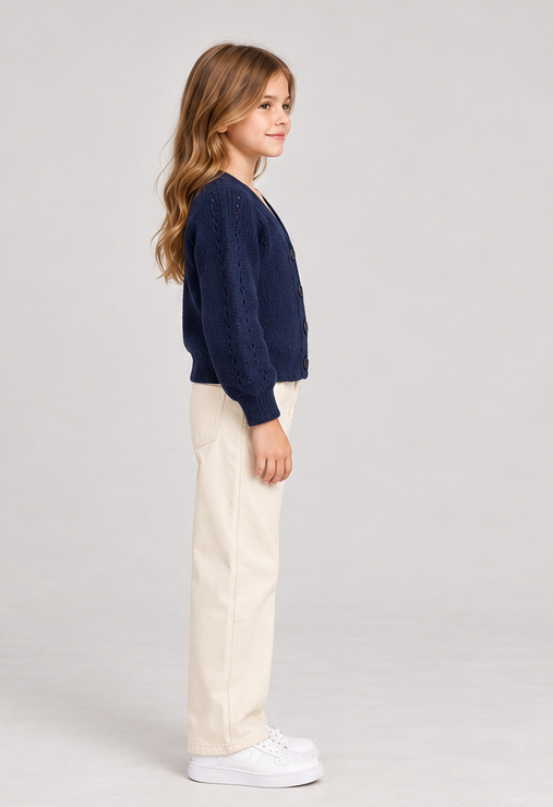 Gingersnaps children's top model photo, right view