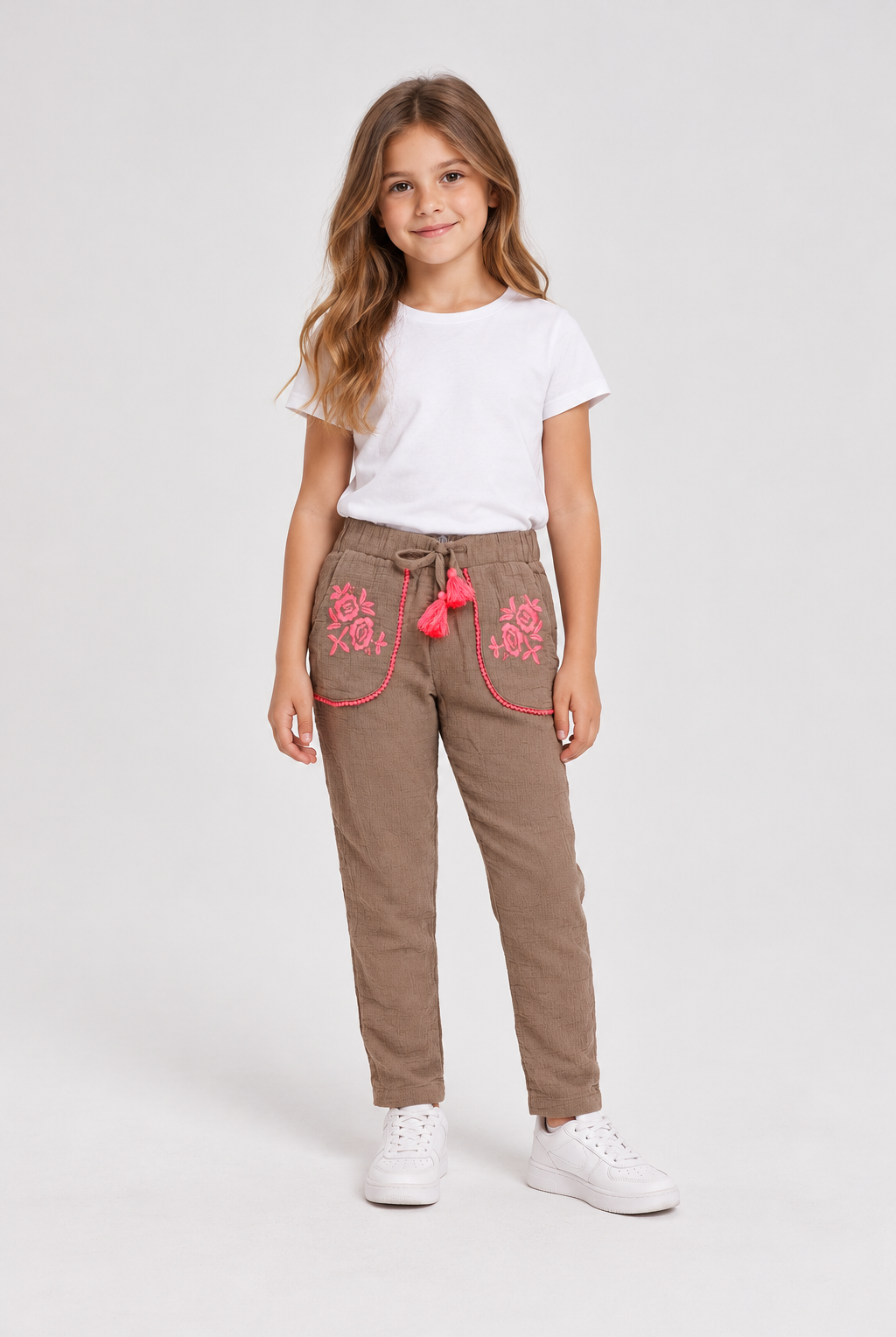 Gingersnaps girls' pants front model