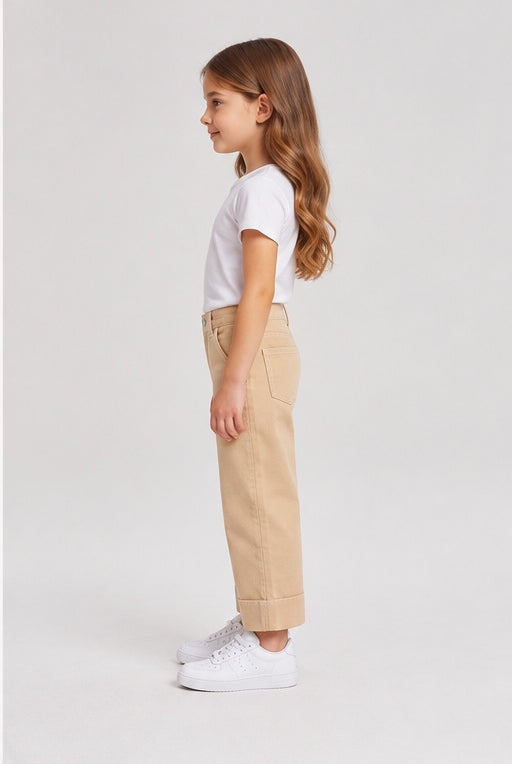 Gingersnaps girls' pants left side model
