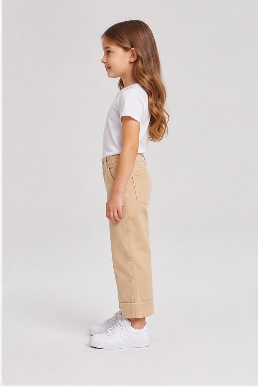 Gingersnaps girls' pants left side model