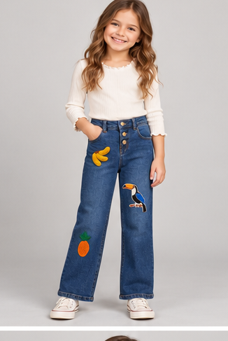 Gingersnaps girls pants gpa0421 front view