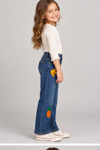 Gingersnaps girls pants gpa0421 left side view
