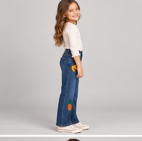 Gingersnaps girls pants gpa0421 left side view