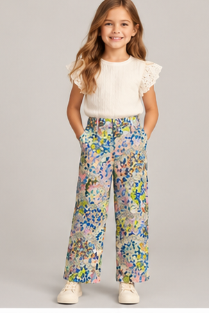 Gingersnaps girls pants gpa0443 front view