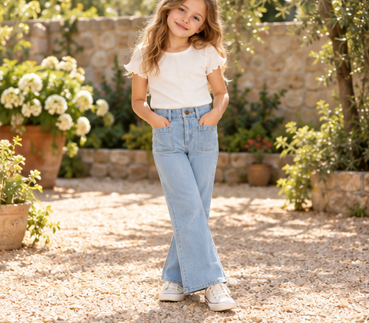 Gingersnaps girls pants gpa0486 lifestyle view