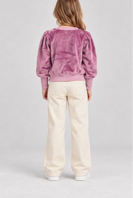 Gingersnaps children's top model photo, back view