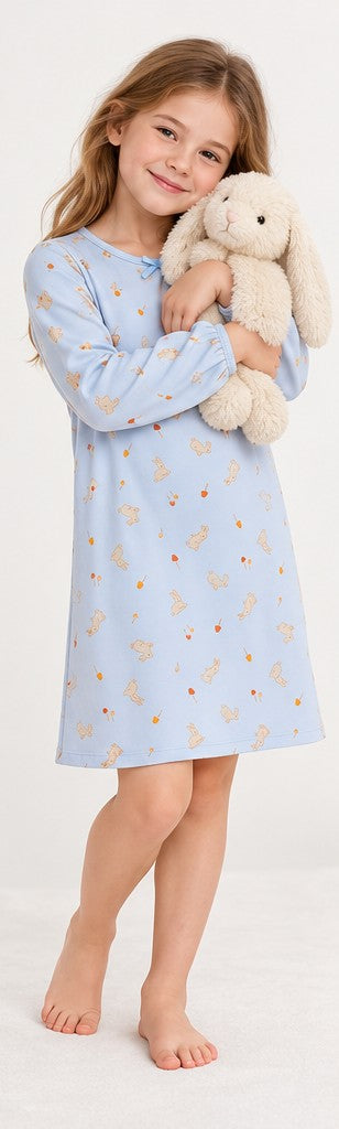 lifestyle view of Gingersnaps girls nightwear gswdr0017
