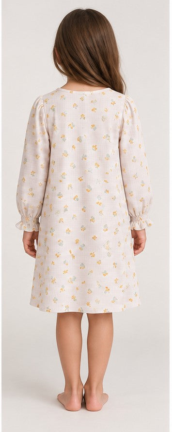 back view of Gingersnaps girls nightwear gswdr0018