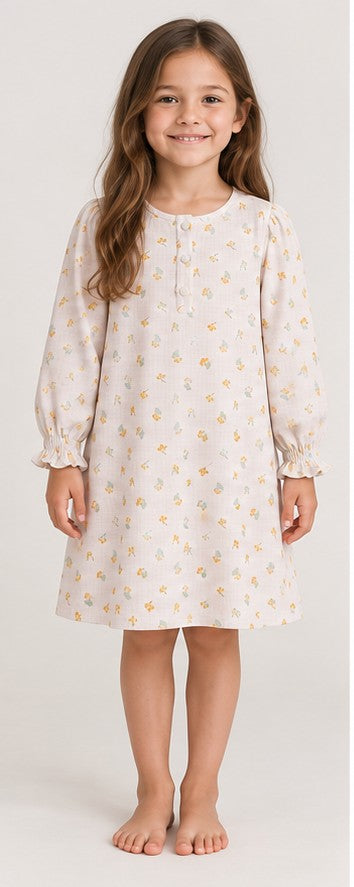 front view of Gingersnaps girls nightwear gswdr0018