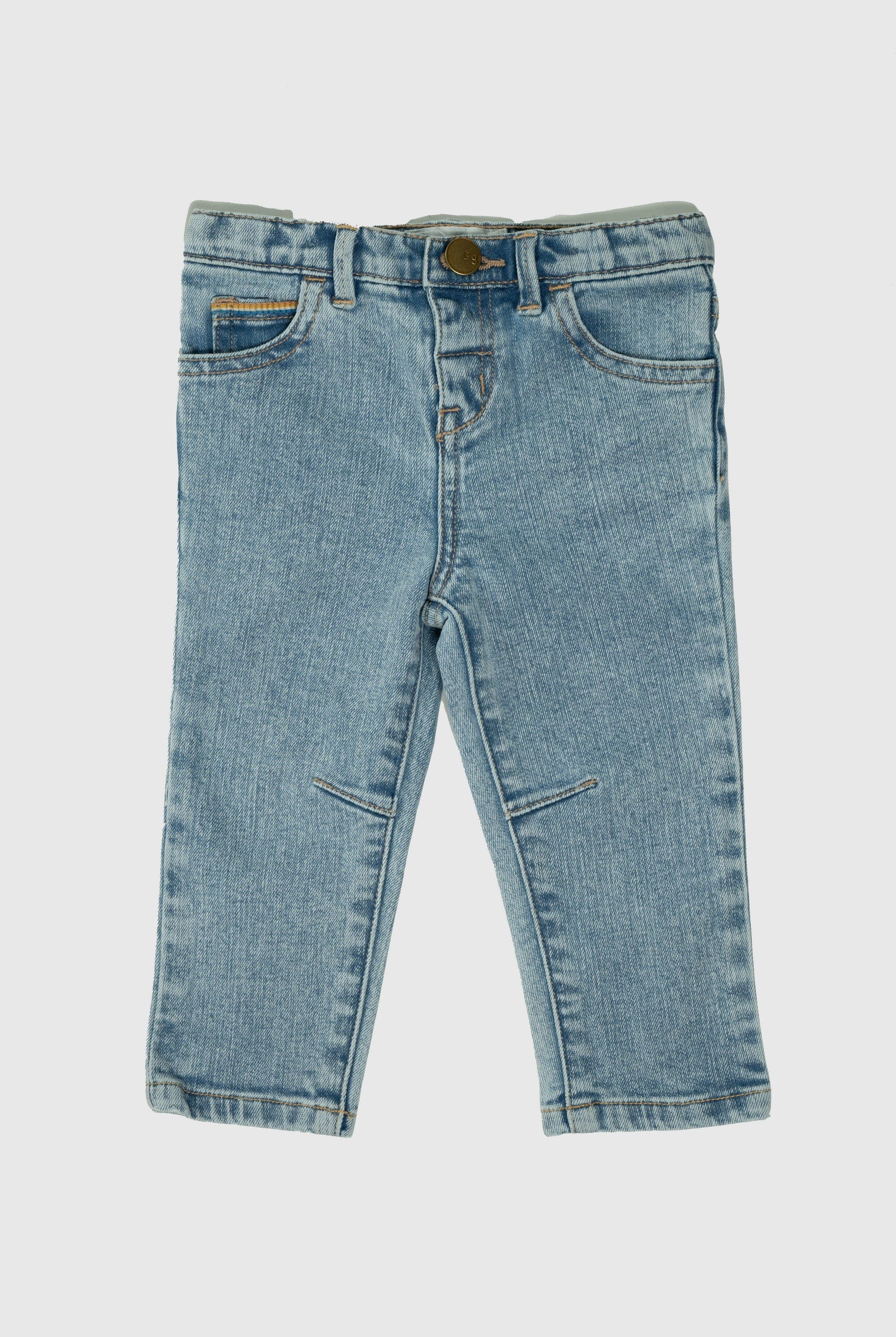 جينجرسنابس بنطال رضع ولادي جينز أزرق