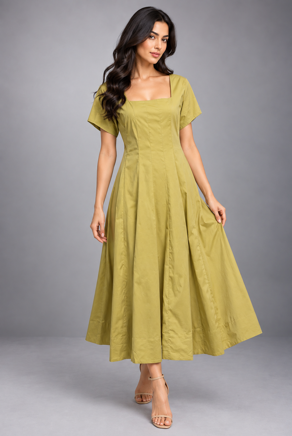 lv0876s262to – yellow green – front view