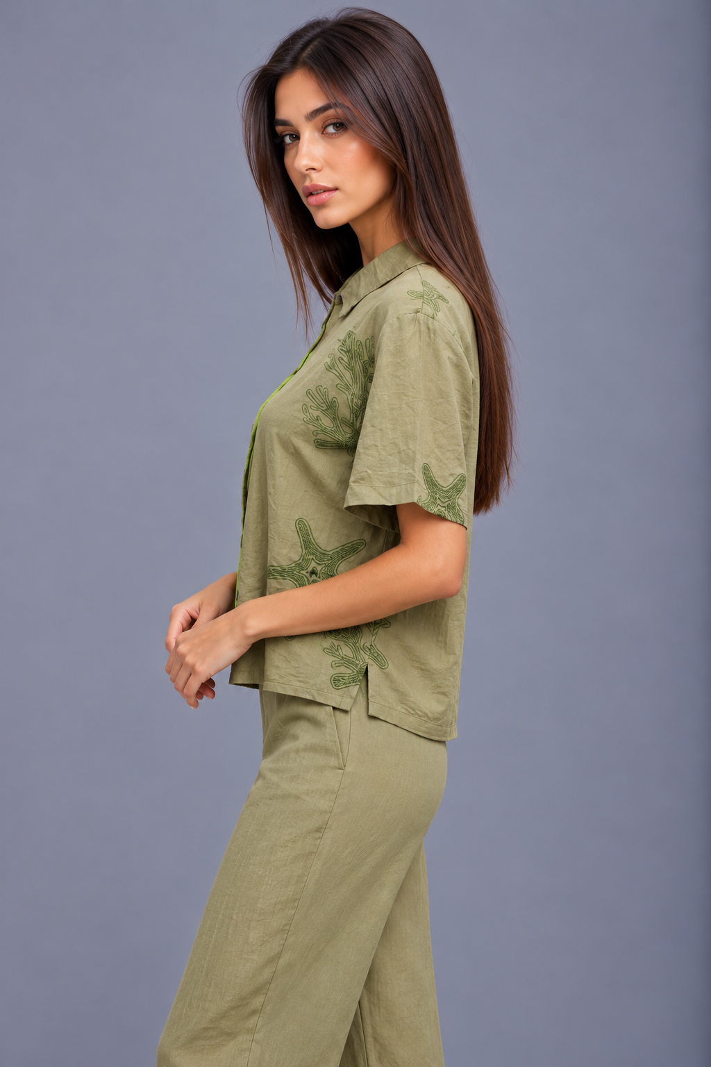 ma0442s262ny – olive green – side view