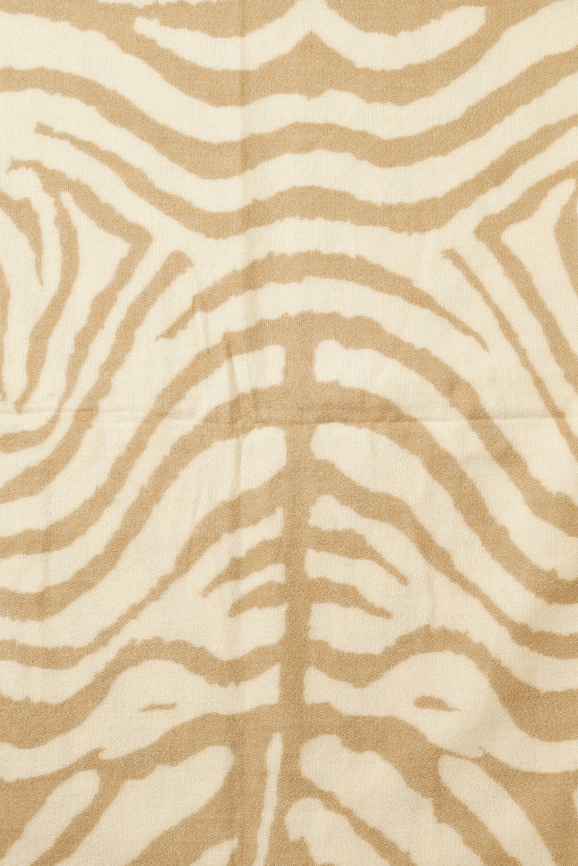 ميكا شال نسائي منقوش بنقشة نمر كبيرة