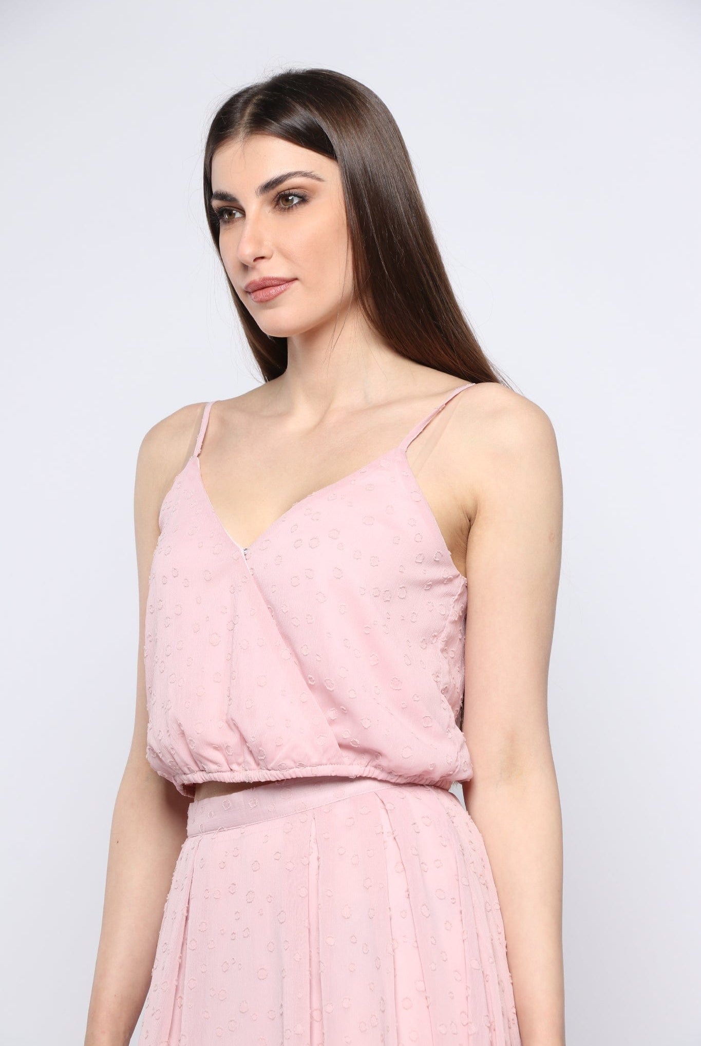 كيتشن توب بحمالات بنمط منقط