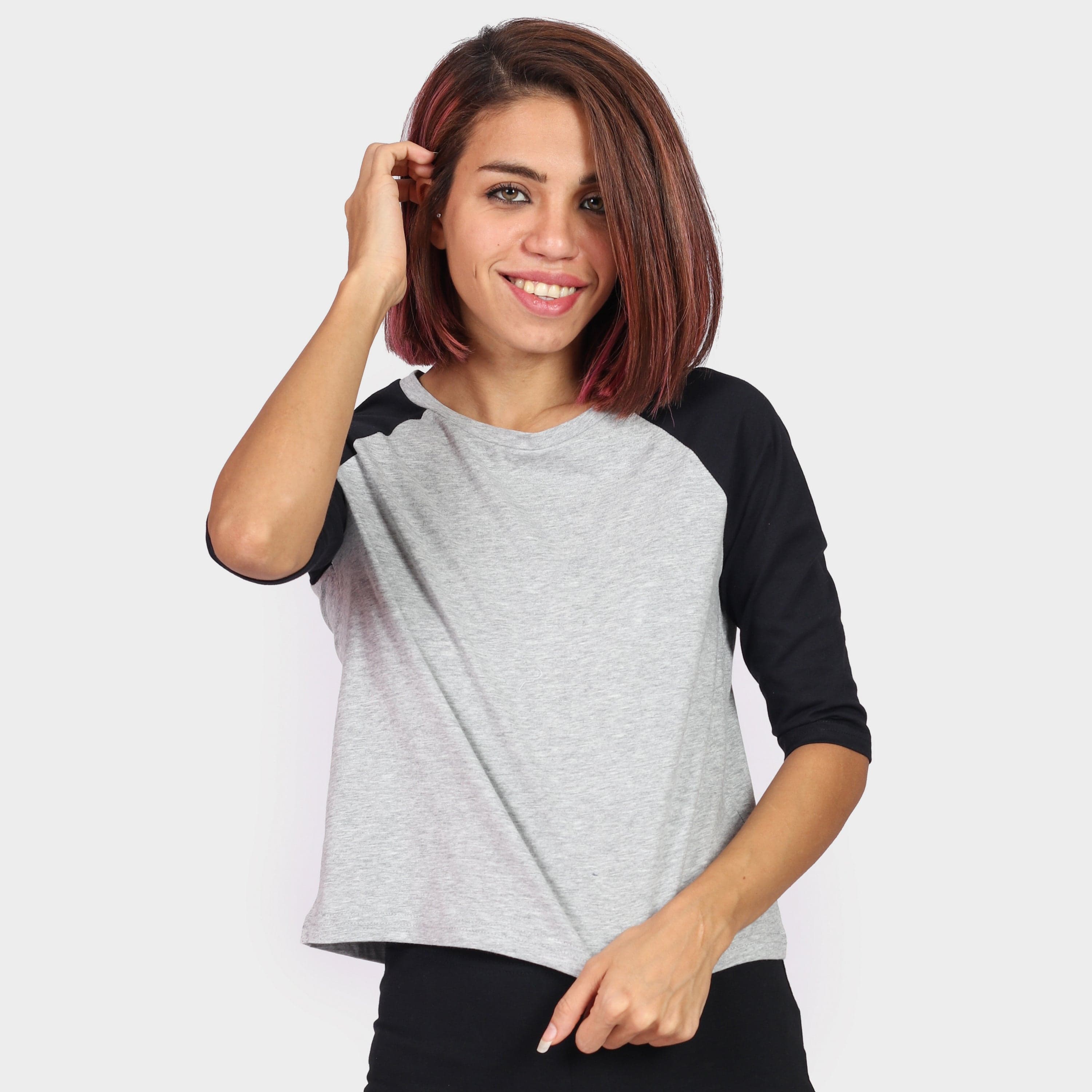 كيتشن بلوزة قصيرة 3/4 كم نسائي