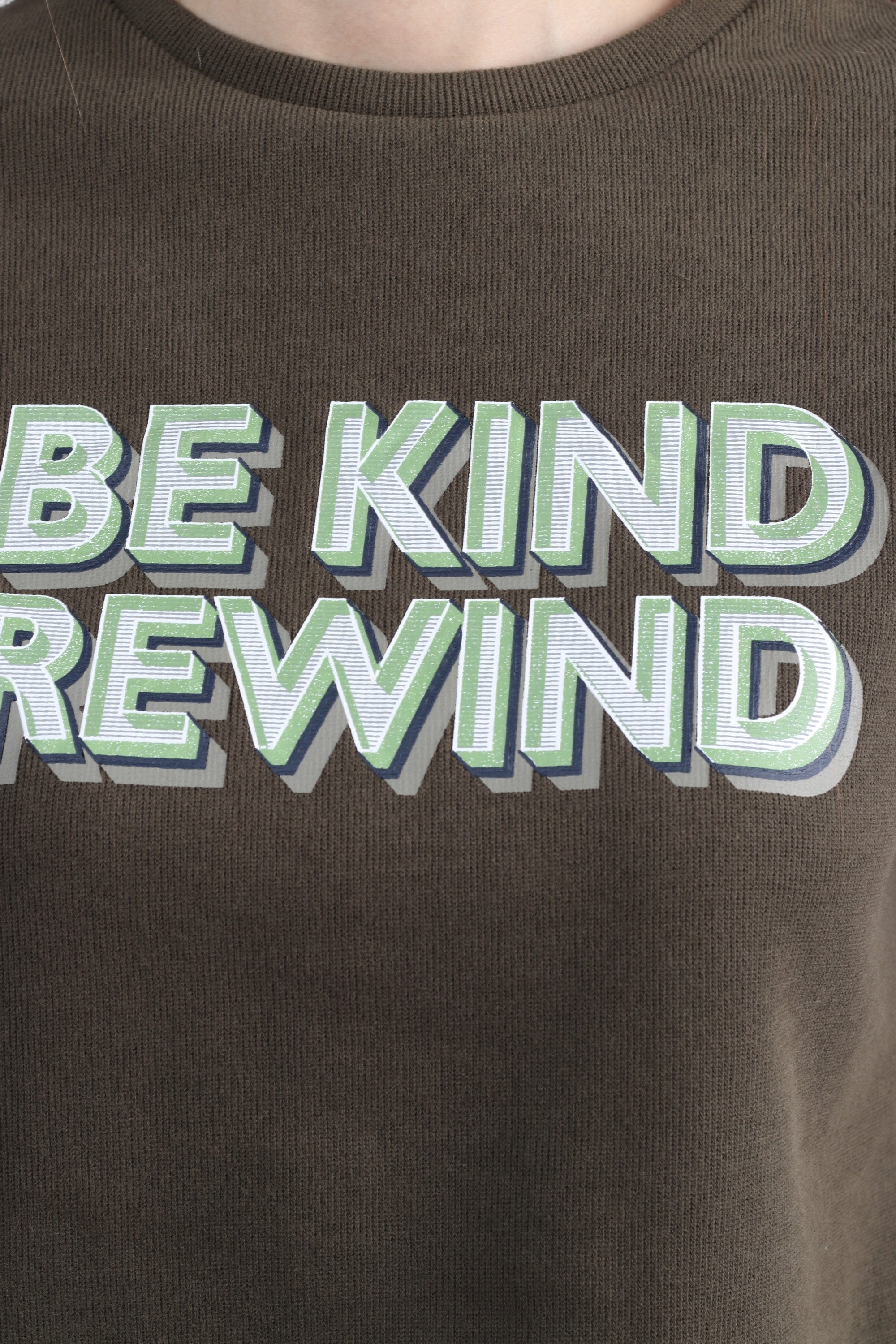 كيتشن بلوزة بطبعة نص بطن نسائي