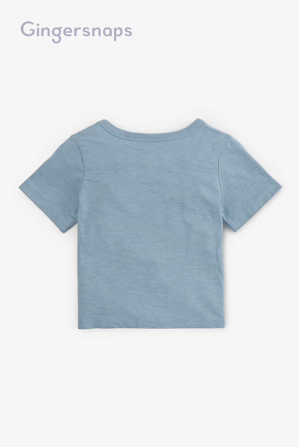 جينجرسنابس تيشيرت أولادي نص كم بجيوب أخضر / أزرق